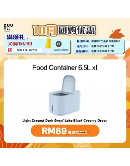 【NACSS recommend】ZUUTii Food Container 6.5L