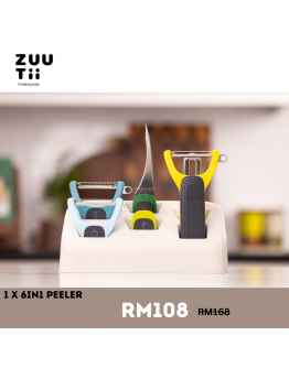 Year End Sales 2024  ZUUTii 6 in1 Peeler 