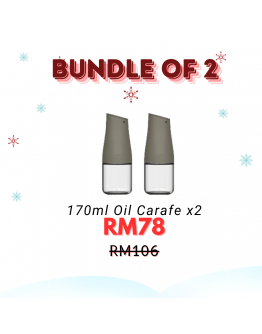 Bundle Double ZUUTii Mini Oil Carafe 170ML 2pcs 【Elina recommend】