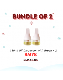 ZUUTII Oil Dispenser with Brush【Elina Recommend】