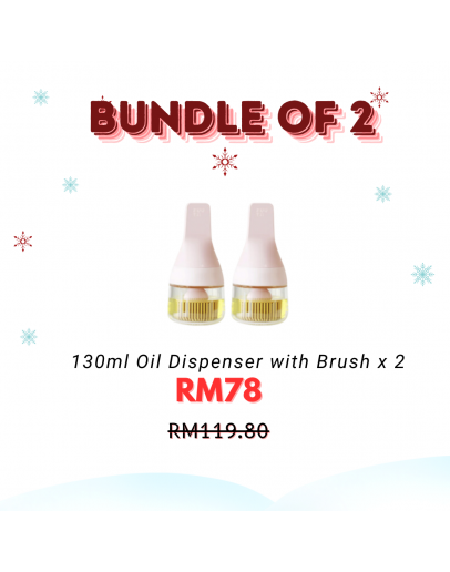 ZUUTII Oil Dispenser with Brush【Elina Recommend】